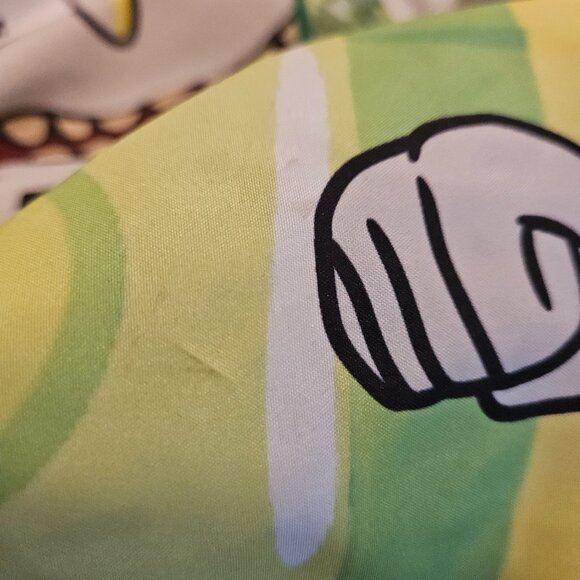 Rick and Morty Members Only Pullover Windbreaker Jacket Size L - Picture 2 of 4